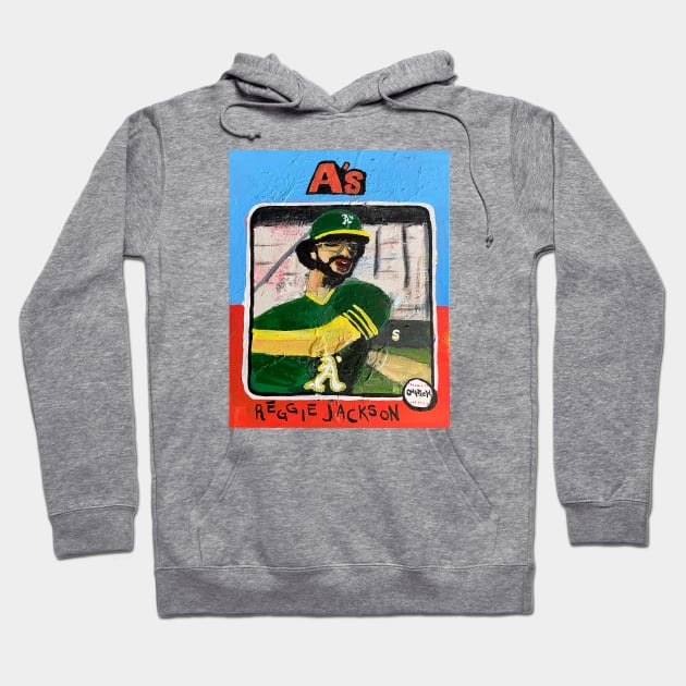 Reggie Jackson Hoodie by ElSantosWorld